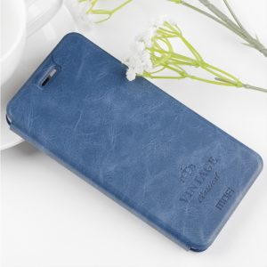 MOFI Crazy Horse Texture Horizontal Flip Protective Leather Case for Xiaomi Mi CC9e / A3(Blue) (MOFI) (OEM)
