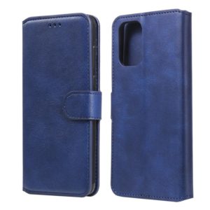 For OnePlus 8T Classic Calf Texture PU + TPU Horizontal Flip Leather Case, with Holder & Card Slots & Wallet(Blue) (OEM)