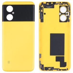Original Battery Back Cover for Xiaomi Poco M4 5G / Poco M4 5G (India) / Redmi Note 11R(Yellow) (OEM)
