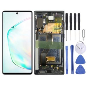 Original LCD Screen for Samsung Galaxy Note10 4G/Note10 5G SM-N971/N970 Digitizer Full Assembly With Frame (Black) (OEM)