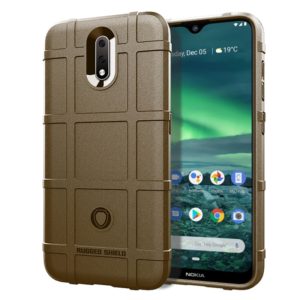 For Nokia 3.2 Full Coverage Shockproof TPU Case(Brown) (OEM)