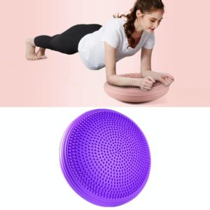 Yoga Balance Mat Foot Massage Balance Ball Ankle Rehabilitation Training Device(Purple) (OEM)