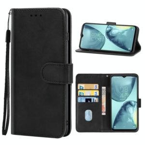 Leather Phone Case For Infinix Hot 11 X662(Black) (OEM)