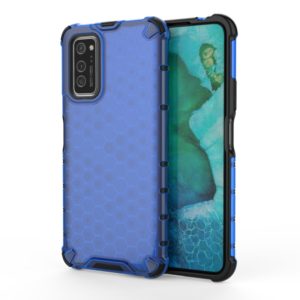 For Galaxy S20+ Shockproof Honeycomb PC + TPU Case(Blue) (OEM)