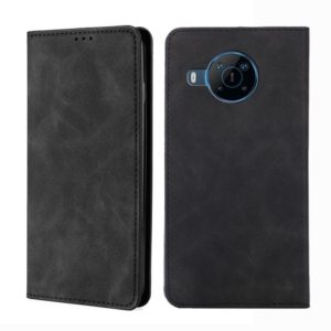 For Nokia X100 Skin Feel Magnetic Horizontal Flip Leather Phone Case(Black) (OEM)