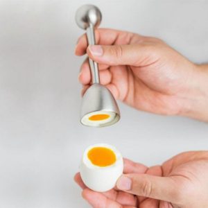 Kitchen Tools Stainless Steel Egg Scissors Opener, Size: 4.5*14.5cm (OEM)
