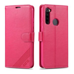 For Xiaomi Redmi Note 8T AZNS Sheepskin Texture Horizontal Flip Leather Case with Holder & Card Slots & Wallet(Red) (AZNS) (OEM)