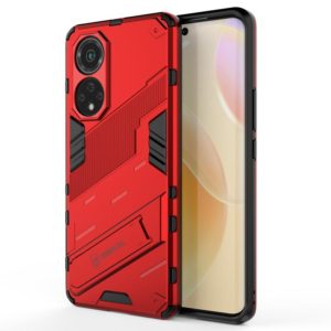 For Huawei nova 9 Punk Armor 2 in 1 PC + TPU Shockproof Case with Invisible Holder(Red) (OEM)