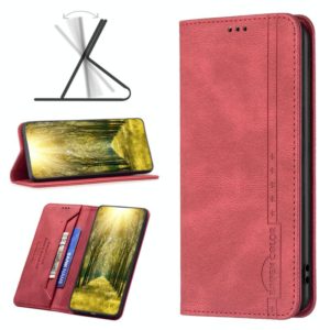 For Sony Xperia 10 III Magnetic RFID Blocking Anti-Theft Leather Phone Case(Red) (OEM)