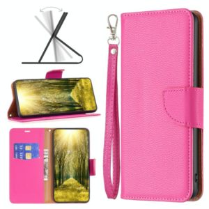 For Nokia G11 / G21 Litchi Texture Pure Color Horizontal Flip Leather Phone Case(Rose Red) (OEM)