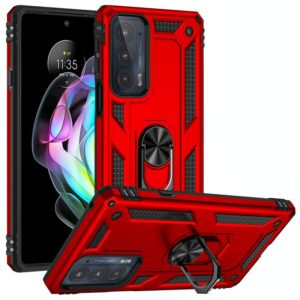 For Motorola Edge 20 Shockproof TPU + PC Phone Case(Red) (OEM)