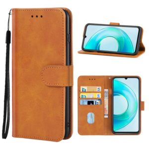 Leather Phone Case For Wiko T3(Brown) (OEM)