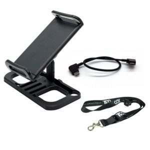 Drone Remote Controller Holder Tablet Extended Bracket Clip With Lanyard & Micro USB Line (OEM)