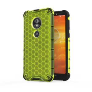 For Motorola Moto E5 Play Go Shockproof Honeycomb PC + TPU Case(Green) (OEM)