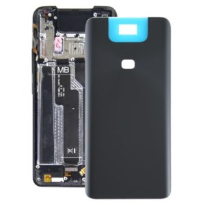 Glass Battery Back Cover for Asus Zenfone 6 ZS630KL(Jet Black) (OEM)