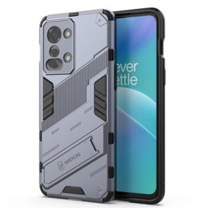 For OnePlus Nord 2T Punk Armor 2 in 1 PC + TPU Phone Case(Grey) (OEM)