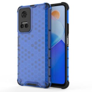 For Honor Play6T 5G China Shockproof Honeycomb PC + TPU Protective Case(Blue) (OEM)