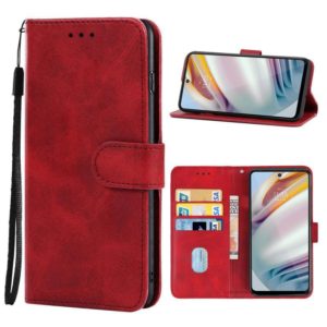 For Motorola Moto G60 / G40 Fusion Leather Phone Case(Red) (OEM)