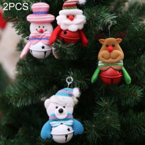 Christmas Tree Doll Bell Christmas Pendants Decorations, Random Style Delivery, Size: 11*7cm (OEM)