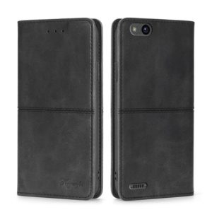 For ZTE Tempo X/Vantage/Z839/N9137 Cow Texture Magnetic Horizontal Flip Leather Phone Case(Black) (OEM)