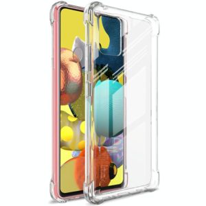 For Samsung Galaxy A51 5G IMAK Full Coverage Shockproof TPU Protective Case(Transparent) (imak) (OEM)
