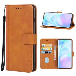 For ZTE Axon 40 Ultra Leather Phone Case(Brown) (OEM)