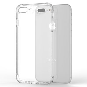 Transparent Acrylic + TPU Airbag Shockproof Case for iPhone 8 Plus & 7 Plus (Transparent) (OEM)