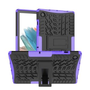 For Samsung Galaxy Tab A8 10.5 (2021) Tire Texture TPU + PC Tablet Case(Purple) (OEM)