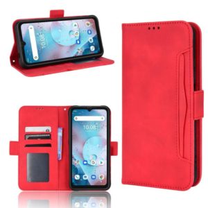 For Umidigi Bison X10S / X10S NFC Skin Feel Calf Pattern Leather Phone Case(Red) (OEM)