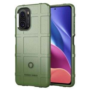 For Xiaomi Redmi K40 Full Coverage Shockproof TPU Case(Army Green) (OEM)
