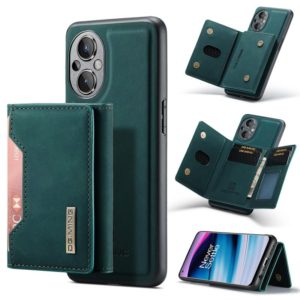 For OnePlus Nord N20 5G DG.MING M2 Series 3-Fold Multi Card Bag Phone Case(Green) (DG.MING) (OEM)