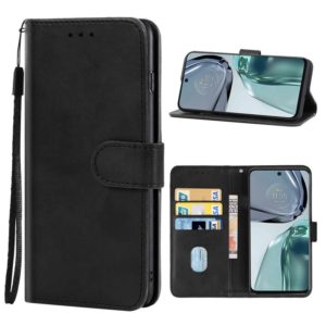For Motorola Moto G62 5G Leather Phone Case(Black) (OEM)