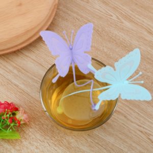 Silicone Tea Maker Butterfly Tea Leak Random Color Delivery (OEM)