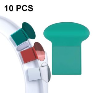 10 PCS Toilet Lid Lifter Convenient Toilet Lid Handle(Green) (OEM)