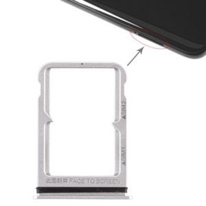 Double SIM Card Tray for Xiaomi Mi 8 (Silver) (OEM)