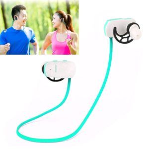 Zonoki B93 Stereo Bluetooth Multipoint Connection Sweatproof Sport Headset with Mic(Green) (OEM)