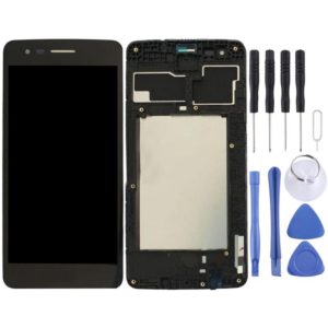 TFT LCD Screen for LG K8 2017 US215 M210 M200N with Digitizer Full Assembly with Frame (Black) (OEM)