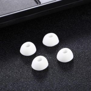 2 Pairs Soft Silicone Ear Caps with Net for AirPods Earphones, Size:S (OEM)