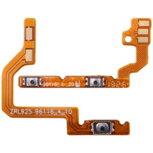 For Galaxy A10S 1 Pair Power Button & Volume Button Flex Cable (OEM)