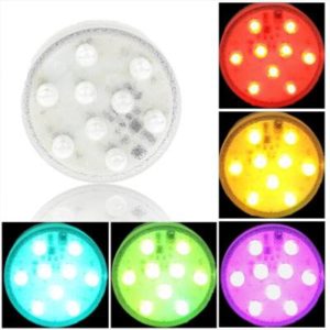 Multi Color Light Bulb, 9 LED, 13 Colors Light, with Remote Control(White) (OEM)