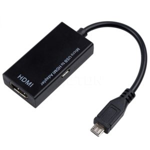 Micro USB To HDMI Female Adapter Cable 1080P HD for MHL Device HDTV Adapters For Samsung / Huawei (OEM)