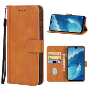 Leather Phone Case For Huawei Enjoy Max(Brown) (OEM)