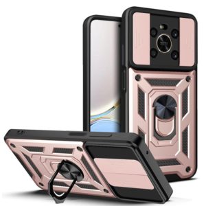For Honor X9 5G/X9 4G Sliding Camera Design TPU + PC Phone Case(Rose Gold) (OEM)