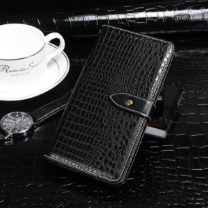 For ZTE Blade 20 Smart idewei Crocodile Texture Horizontal Flip Leather Case with Holder & Card Slots & Wallet(Black) (idewei) (OEM)