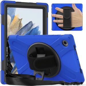 For Samsung Galaxy Tab A8 10.5 2021 Silicone + PC Tablet Case(Blue) (OEM)