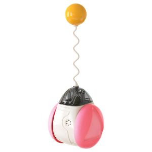 FSC-01 Electric Sounding Tumbler Cat Toy Funny Cat Ball(Pink) (OEM)