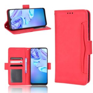 For TCL 30 SE / 30 E / 306 / Sharp Aquos V6 Skin Feel Calf Pattern Leather Phone Case(Red) (OEM)