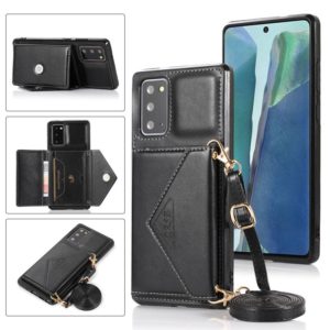 For Samsung Galaxy S20 Ultra Multi-functional Cross-body Card Bag TPU+PU Back Cover Case with Holder & Card Slot & Wallet(Black) (OEM)