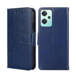 For OnePlus Nord CE 2 Lite 5G Crystal Texture Leather Phone Case(Royal Blue) (OEM)
