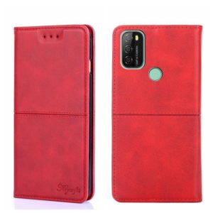 For Blackview A70 Cow Texture Magnetic Horizontal Flip Leather Phone Case(Red) (OEM)